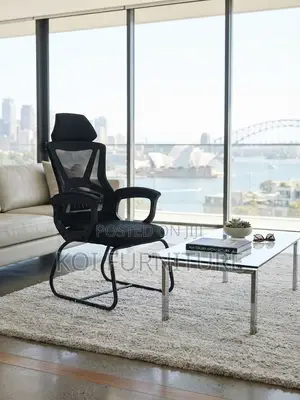 Office Chairs; Black Mesh Home Office Sled Offices Seats