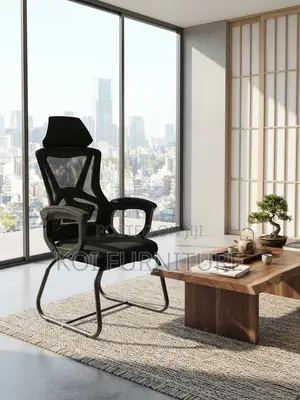 Office Chairs; Black Mesh Home Office Sled Offices Seats
