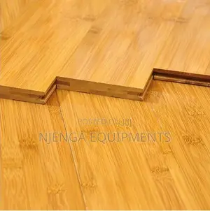 High-Density Interlocking Bamboo Flooring