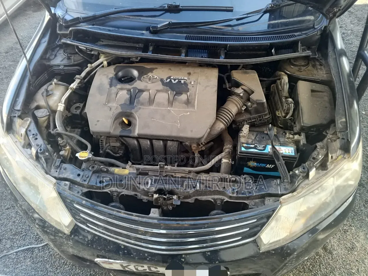 Toyota Allion 2011 Black