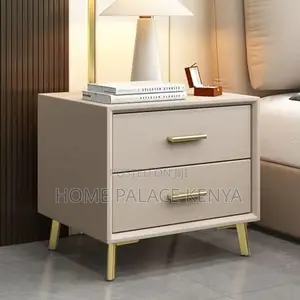 Bedside Cabinet; Modern Bedside Table With Two Storage Drawers