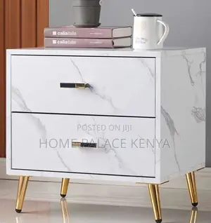 Bedside Cabinet; Modern Bedside Table With Two Storage Drawers