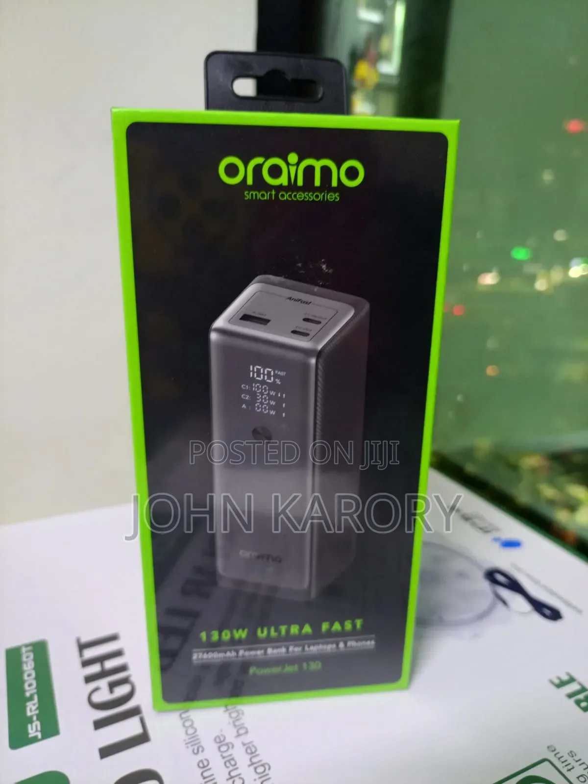 Oraimo Power Bank 27,200mAh | 130W Fast Charging