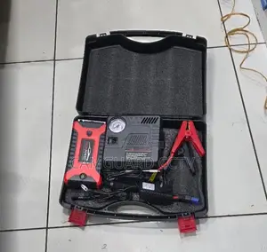 High Power 4-in-1 CarJump Starter Kit With Air Compressor Power Bank