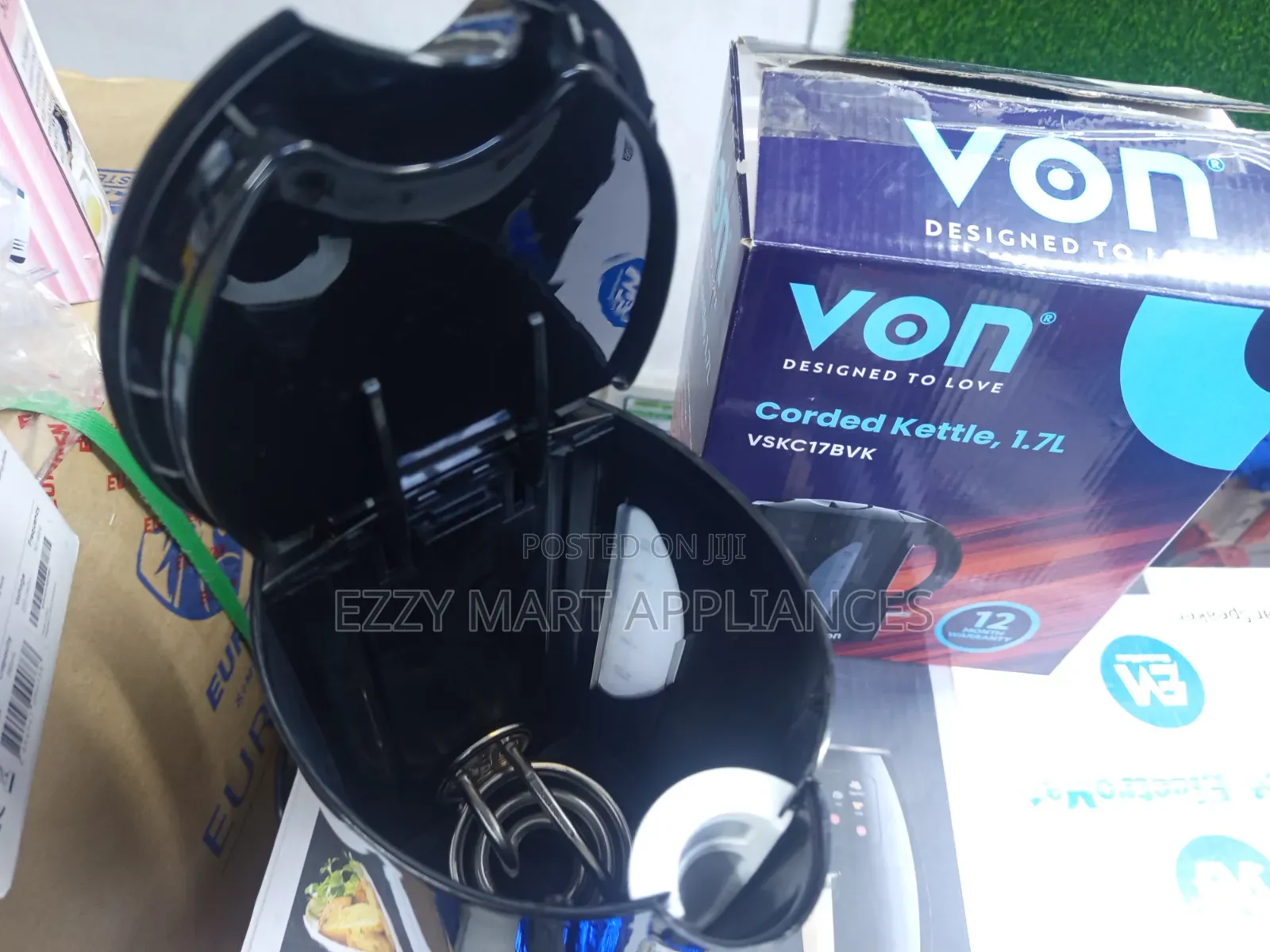 Von 1.7L Electric Kettle
