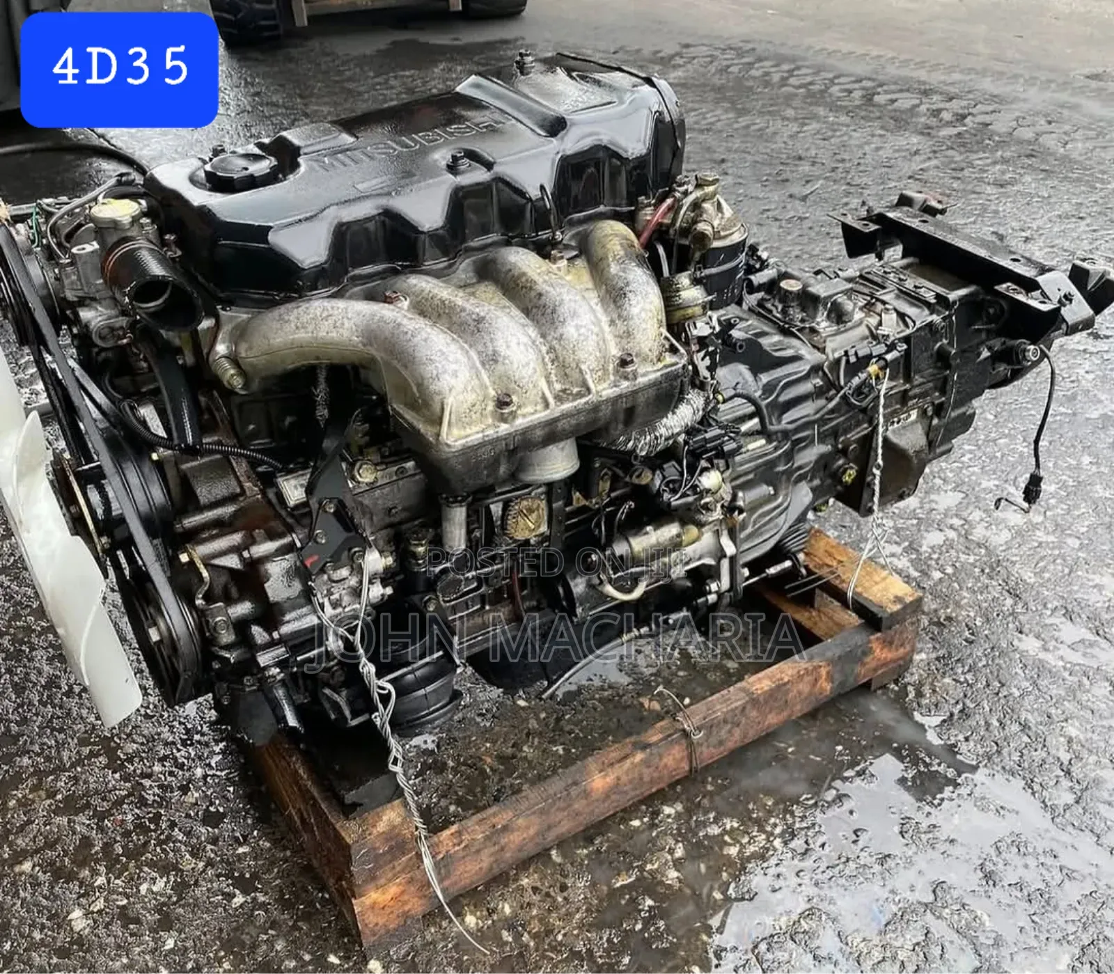 (4D35) Complete Engine for Mitsubishi Canter With Turbo