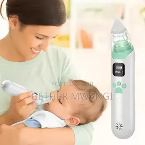 Electric Baby Nasal Aspirator – Rechargeable Snot Sucker