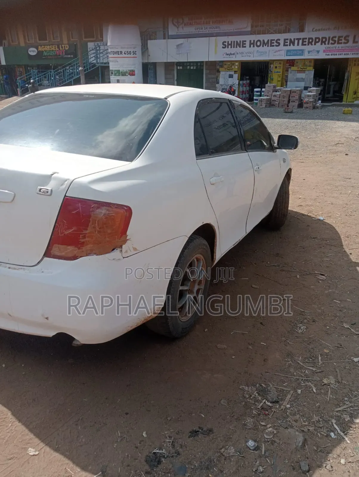 Toyota Axio 2006 White