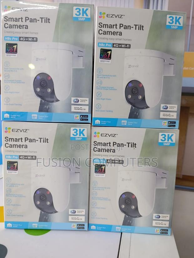 The EZVIZ H8c Outdoor Pan-and-Tilt Smart Home Security Camera