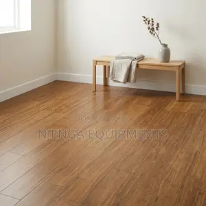 Natural Bamboo Flooring With Click-Lock Design
