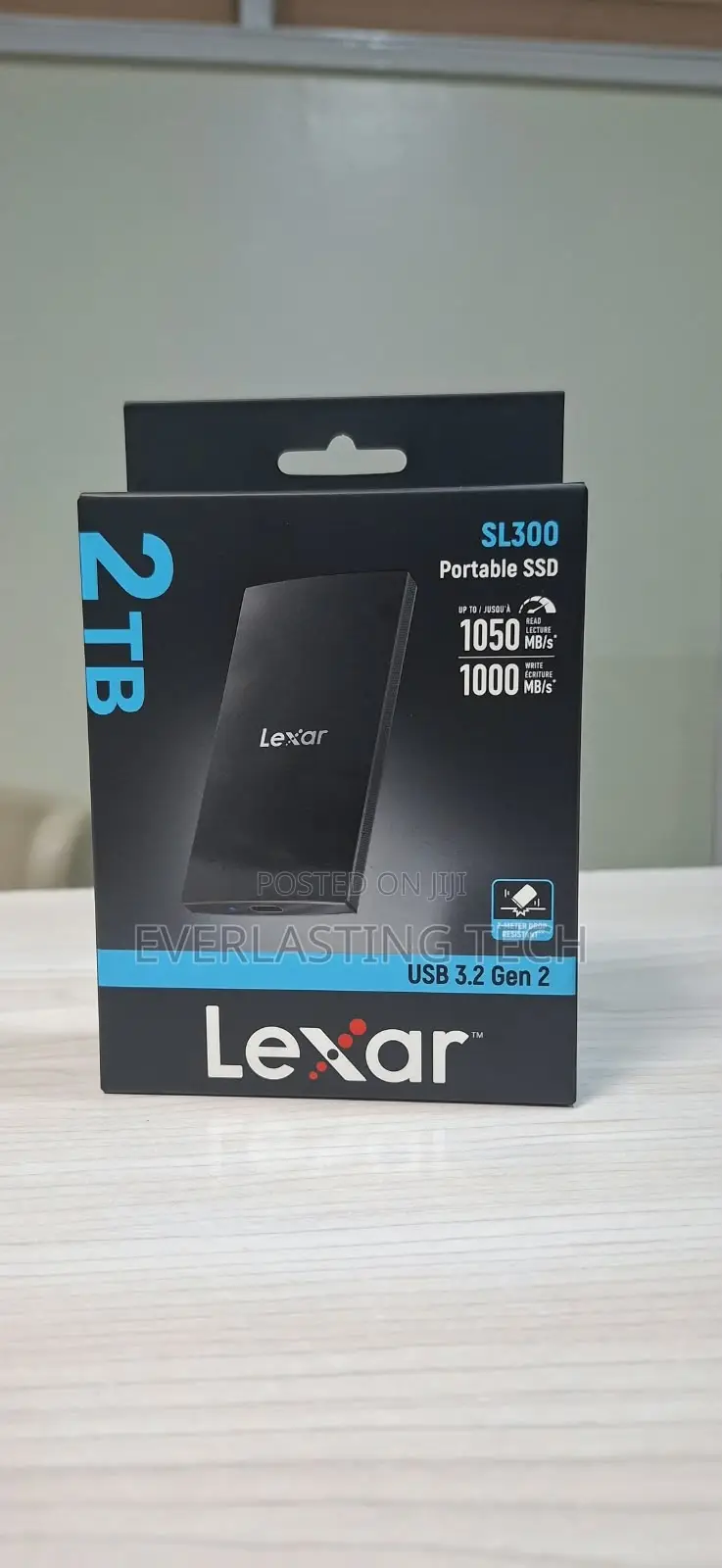 Lexar SL300 2TB External Portable SSD (1050 MB/s)