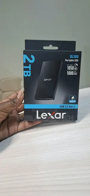 Lexar SL300 2TB External Portable SSD (1050 MB/s)