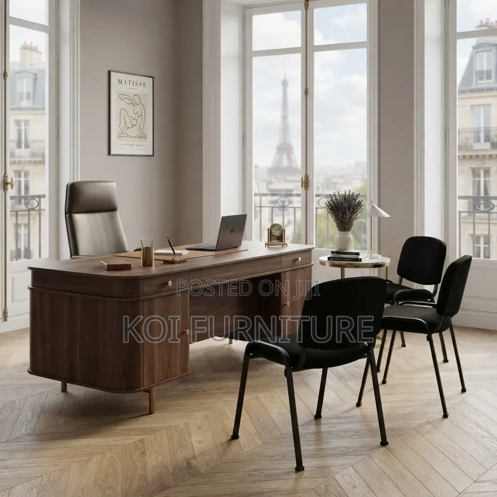 Office Chairs; Fabric Mid Bcak Toska Visitors Office Chairs