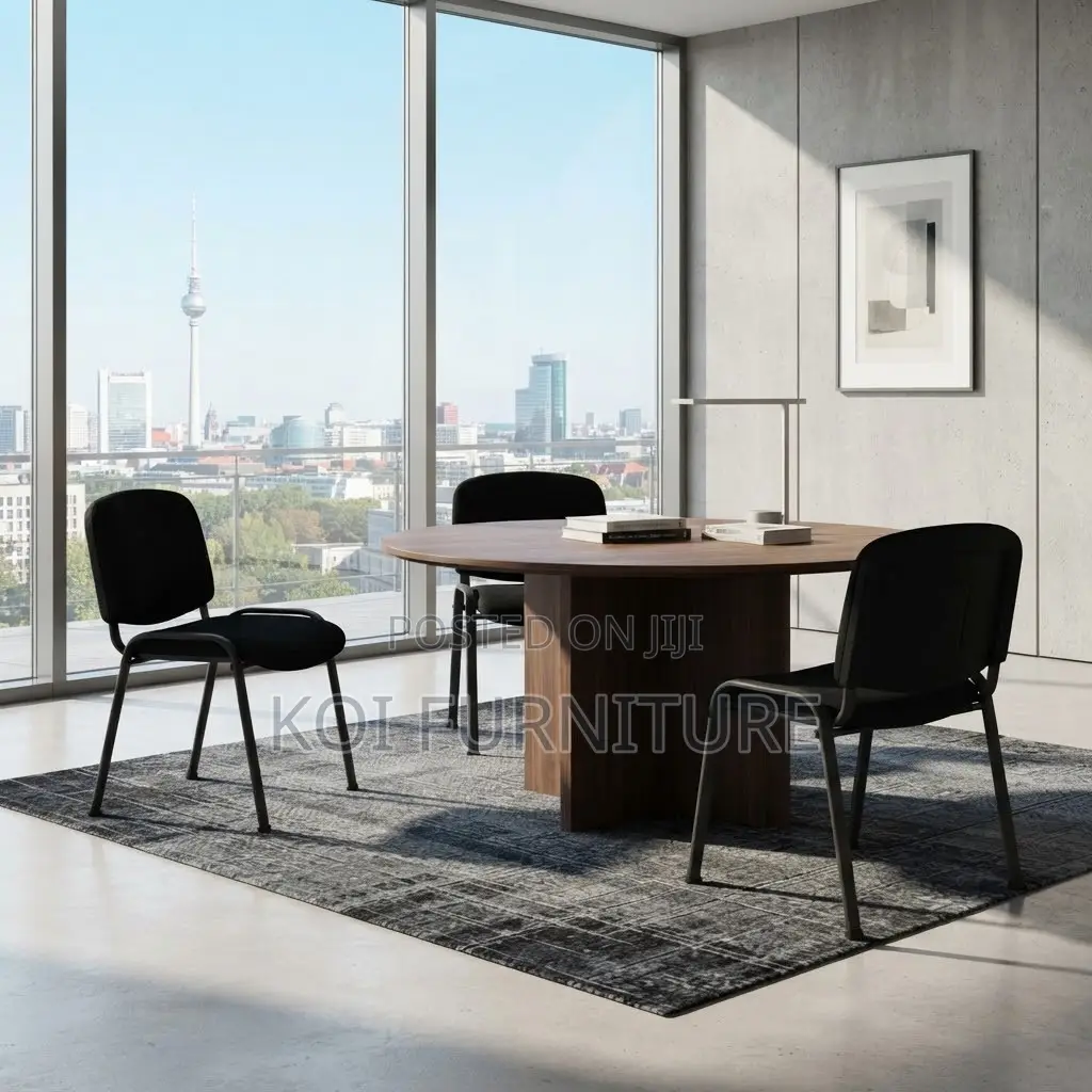 Office Chairs; Fabric Mid Bcak Toska Visitors Office Chairs