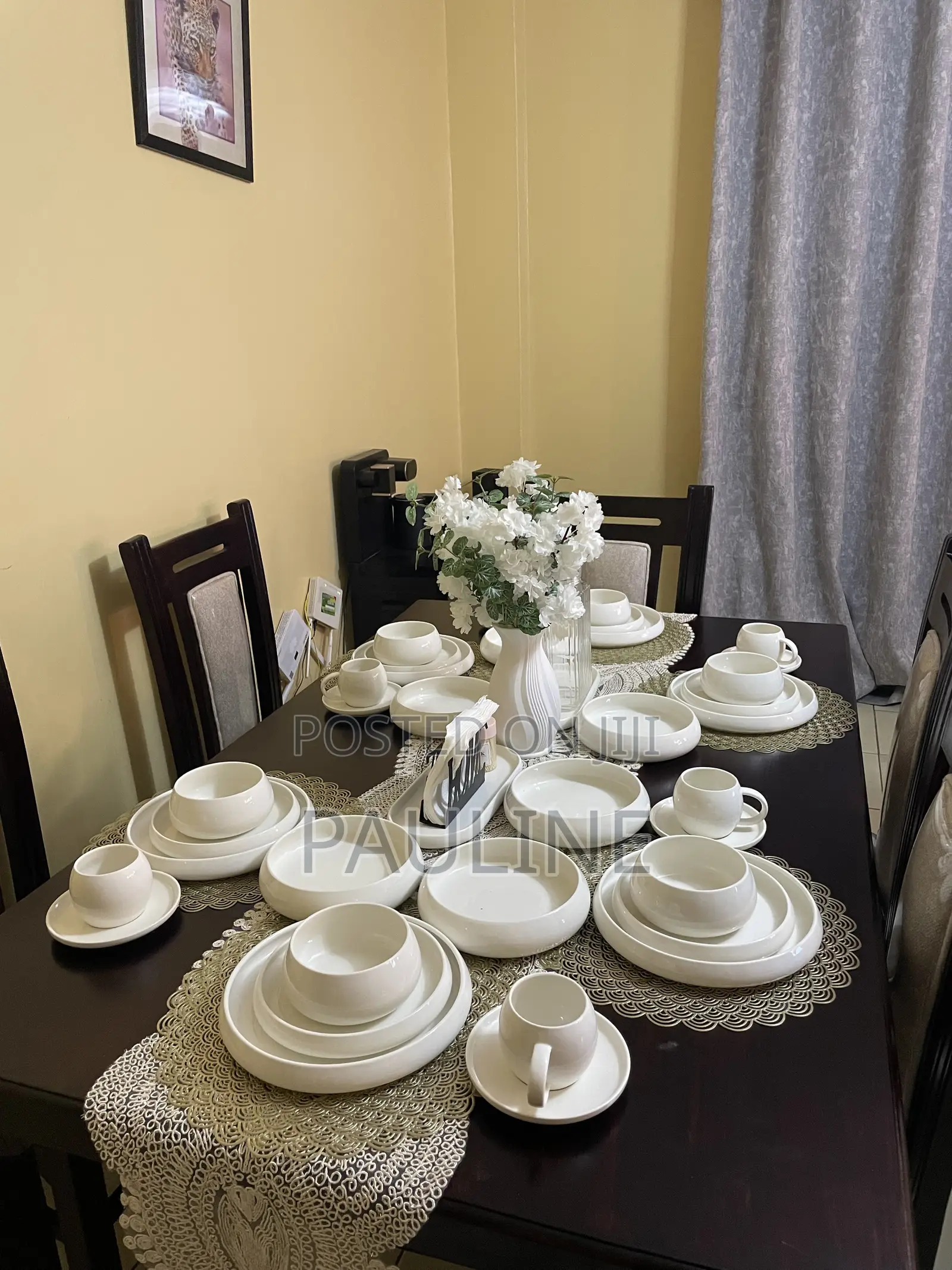 38 Pieces Dining Set