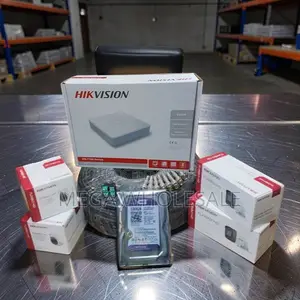 1080P Security 4 Hikvision Full HD CCTV Cameras Complete System Kit.