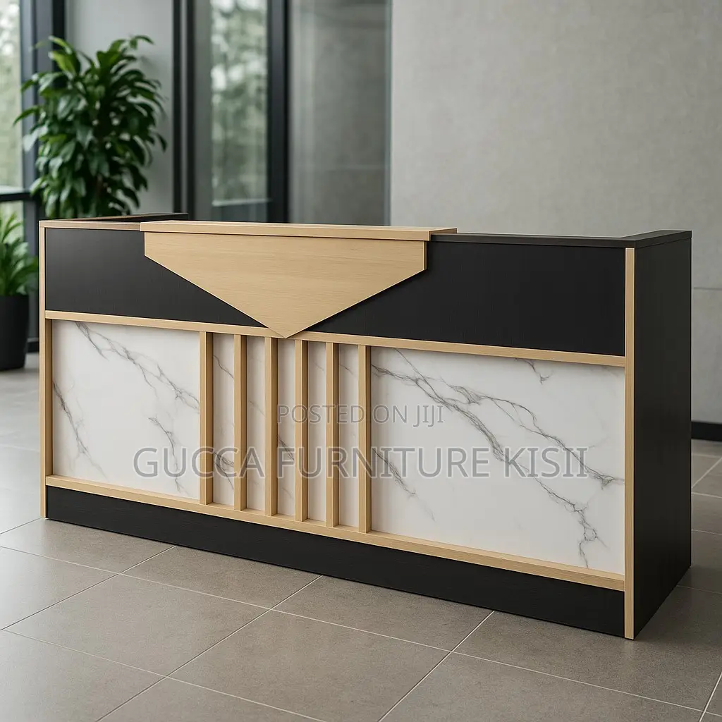 Reception Desk; 2M Reception Desk With Counter