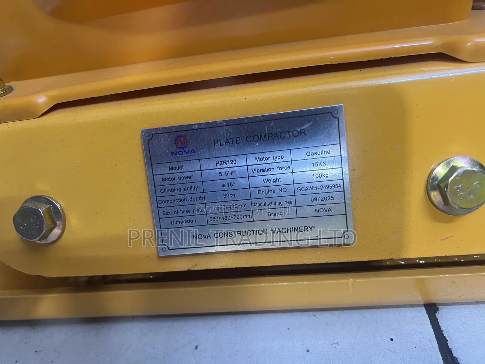 Plate Compactor