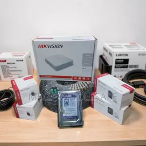 Waterproof 4 Hikvision Full HD CCTV Cameras Complete System Kit