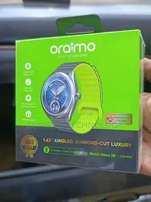 Oraimo Osw-834 Wireless Hd Calling Watch Nova 2r Smartwatch