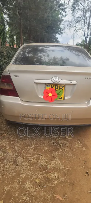 Toyota Corolla Sedan 2001 Silver