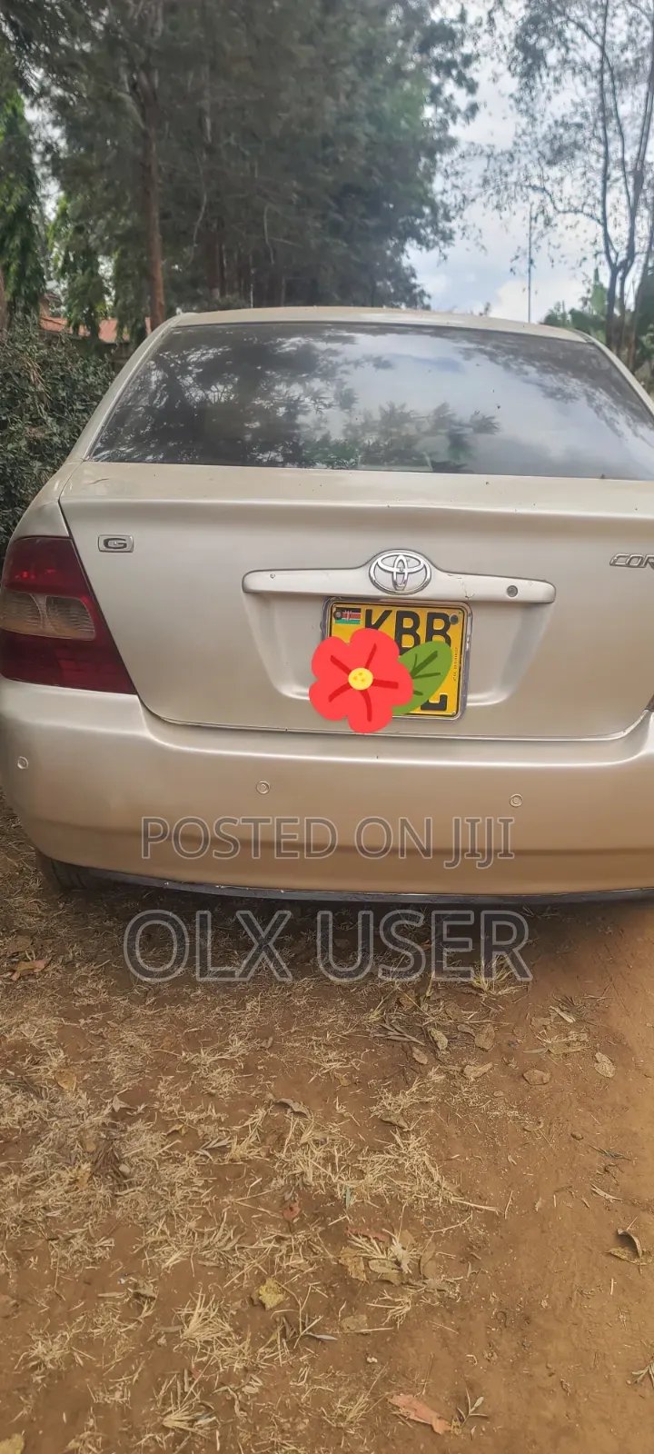 Toyota Corolla Sedan 2001 Silver