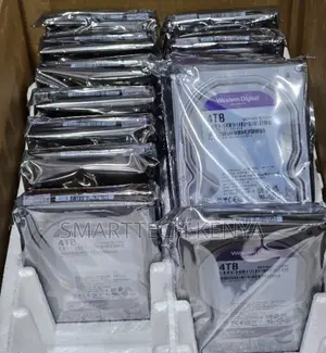 Internal Harddisk Drive PC HDD 4tb Purple Wd