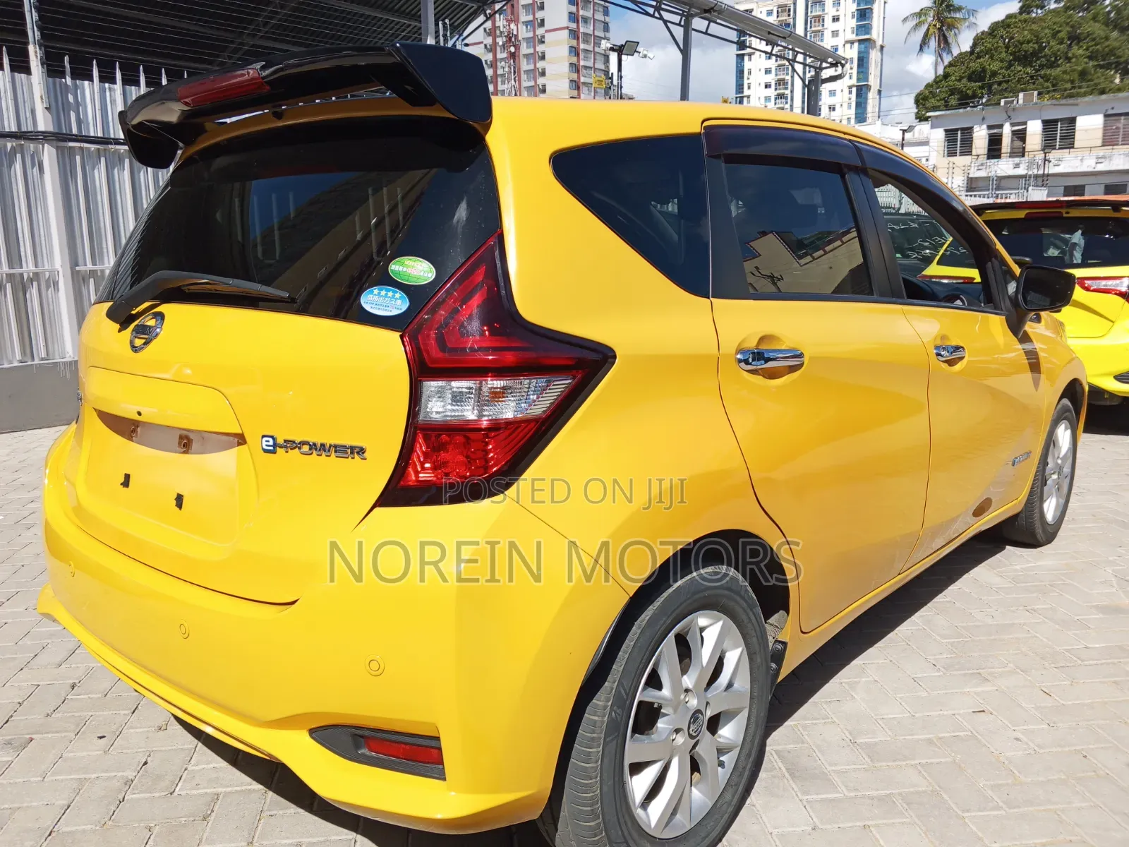 Nissan Note 2019 Yellow