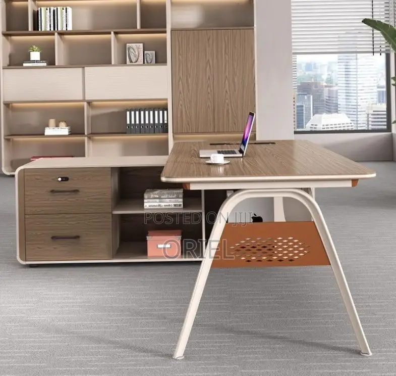 1.6 Metres L-Shaped Office Desk : L-Shape Table