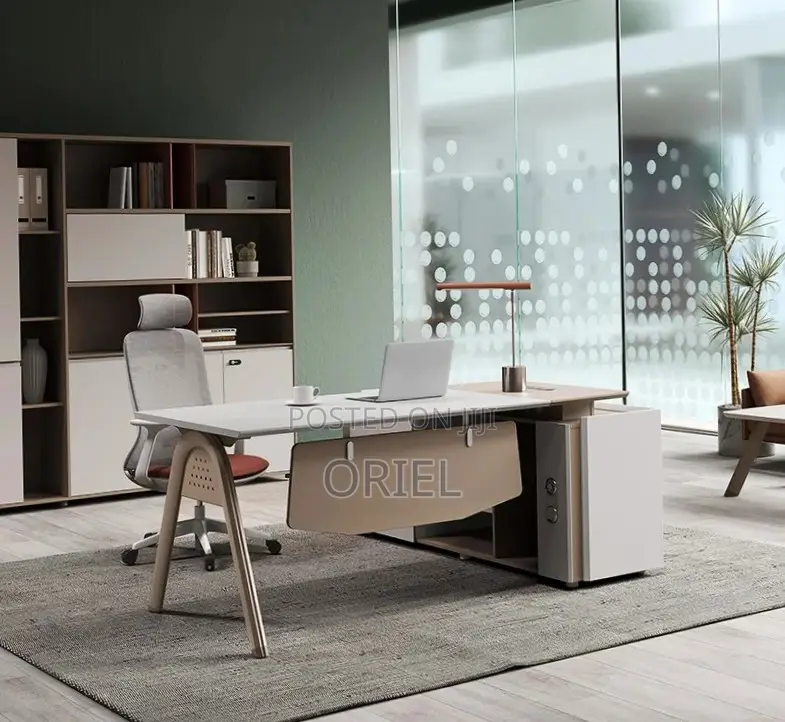 1.6 Metres L-Shaped Office Desk : L-Shape Table