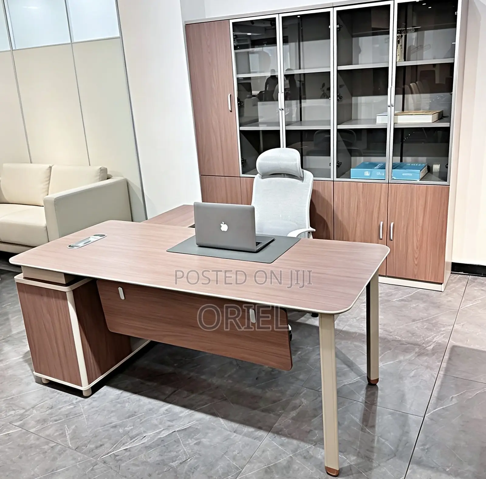 1.6 Metres L-Shaped Office Desk : L-Shape Table