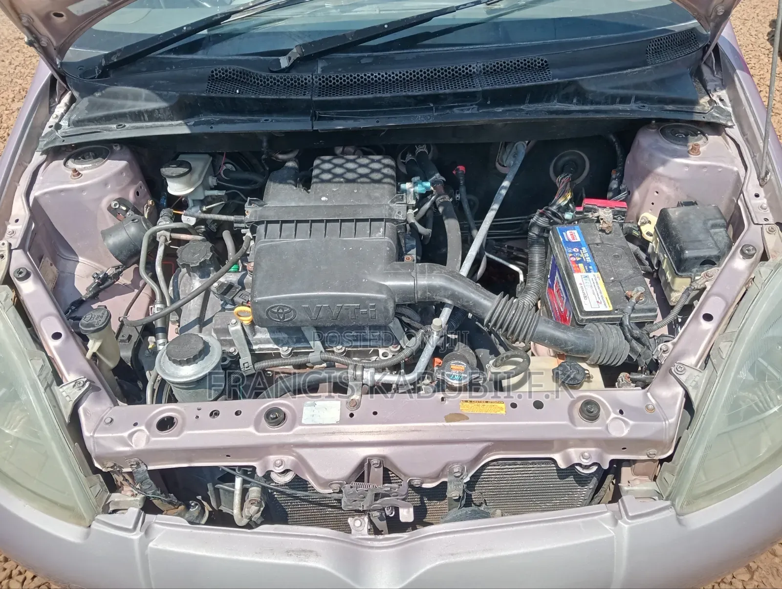 Toyota Vitz 1.0 FWD 5dr 2003 Pink