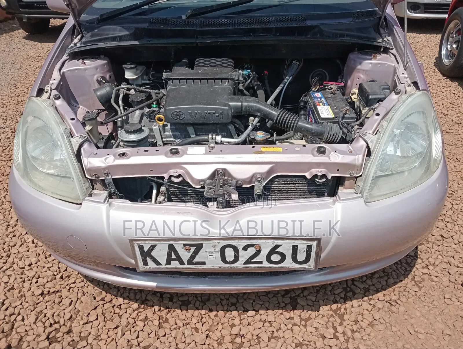 Toyota Vitz 1.0 FWD 5dr 2003 Pink