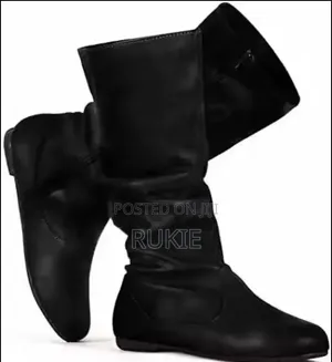 Leather Thigh Boots