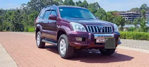 Toyota Land Cruiser Prado 2008 Burgundy