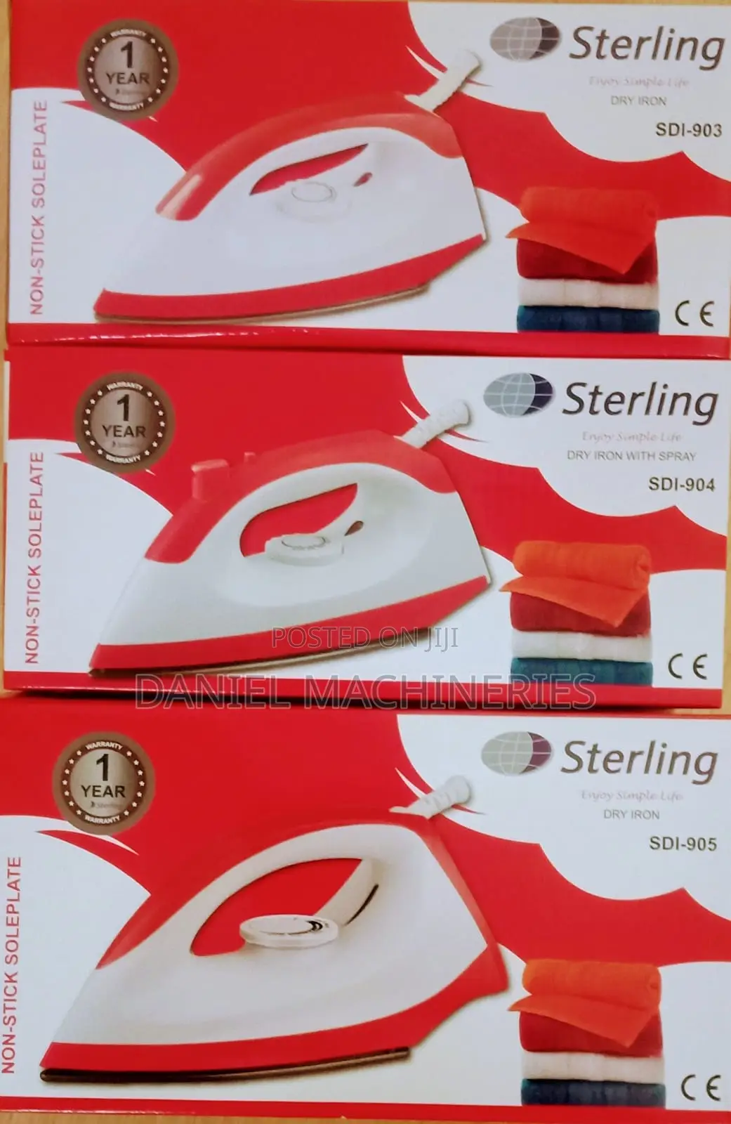 Sterling Iron Box