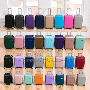 Reliable Travel 3-in-1 Unbreakable Rubber Plastic Suitcase Bags
