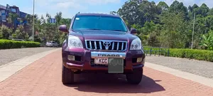 Toyota Land Cruiser Prado 2008 Burgundy
