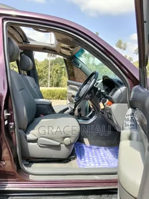Toyota Land Cruiser Prado 2008 Burgundy