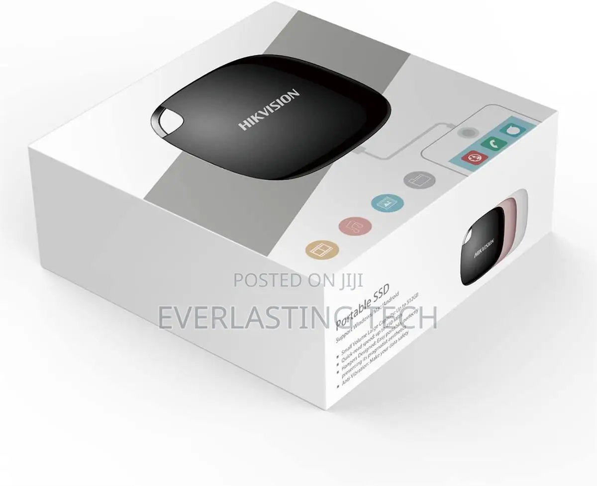 Hikvision T100I Portable External SSD 1TB (540mb/S)