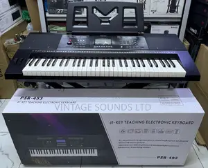 PSR-493 Professional Portable 61-Key Digital Piano + Keyboard Stand
