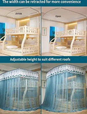 New Top Square All Size Double Decker Mosquito Nets