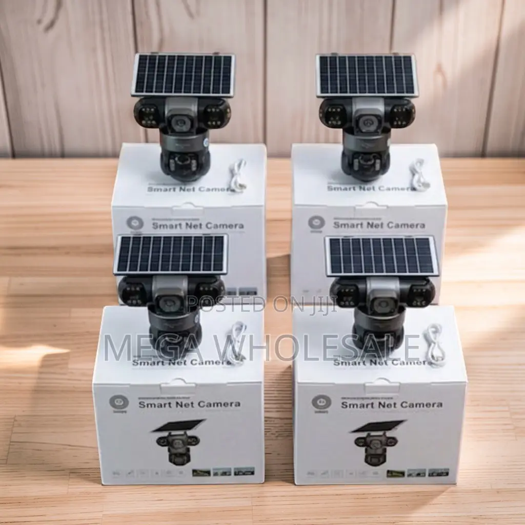 Outdoor Security Instant Alerts 20MP 4G PTZ Triple Lens Solar Cameras