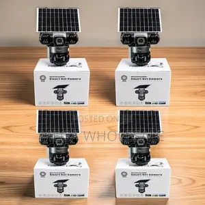 Outdoor Security Easy Set Up 20MP 4G PTZ Triple Lens Solar Cameras