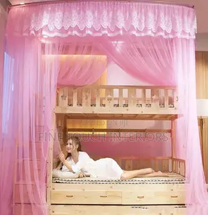 Top Square Double Decker Mosquito Net for Kids Beds