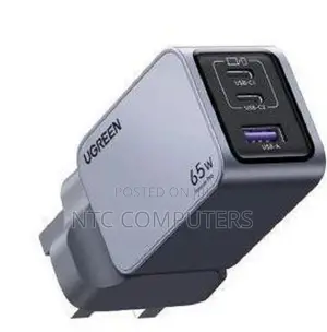 Ugreen Nexode Pro 65W 3-Port GaN Fast Charger – UG-25872 X755