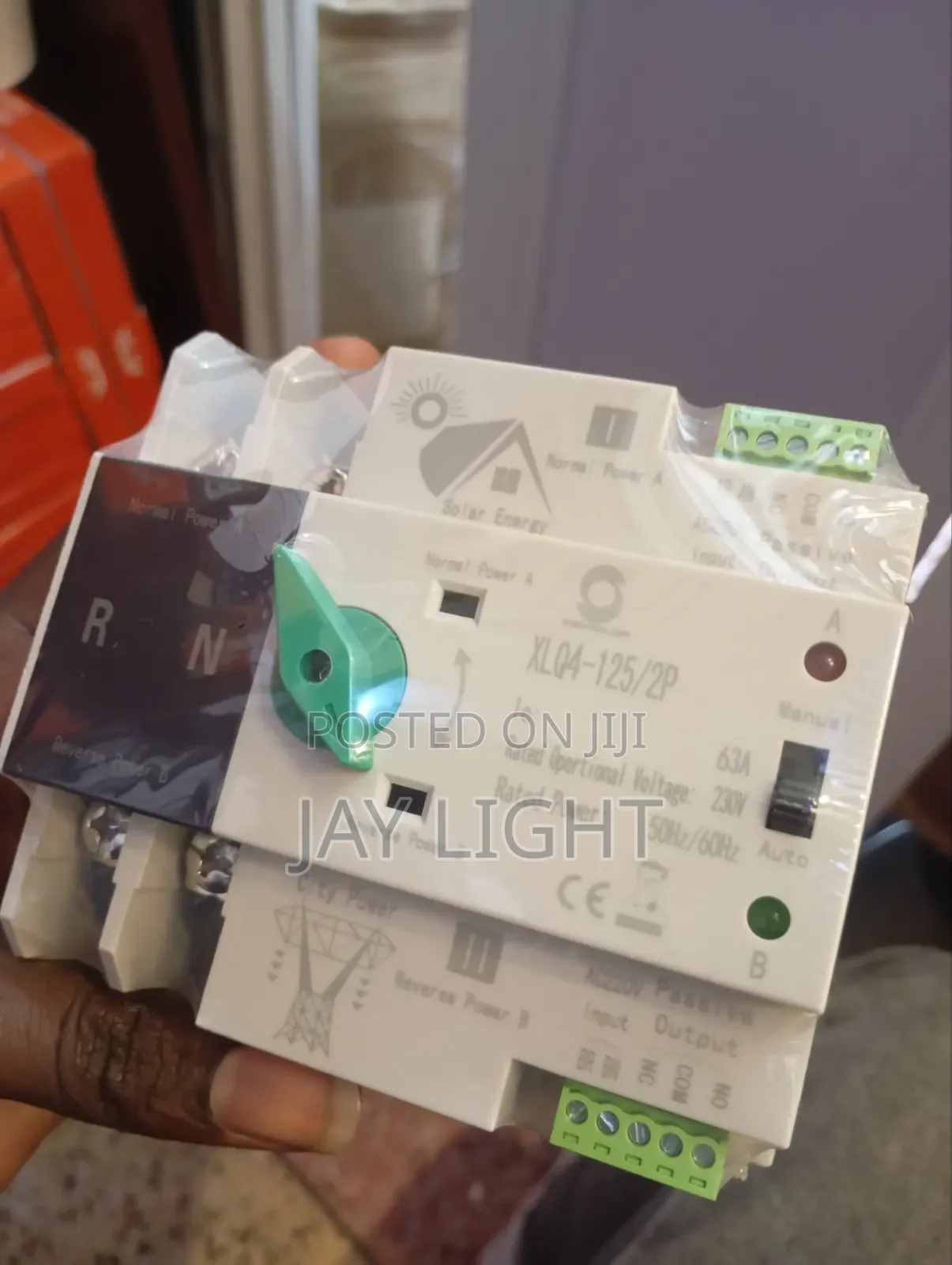 Automatic Transfer Switch Controller 2P ATS 63A