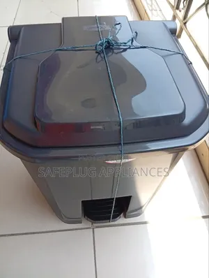 Heavy Duty 50L Pedal Waste Bin | Large Capacity Rubbish Dustbin