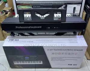 PSR-493 Professional 61-Key Keyboard for Learning Performance