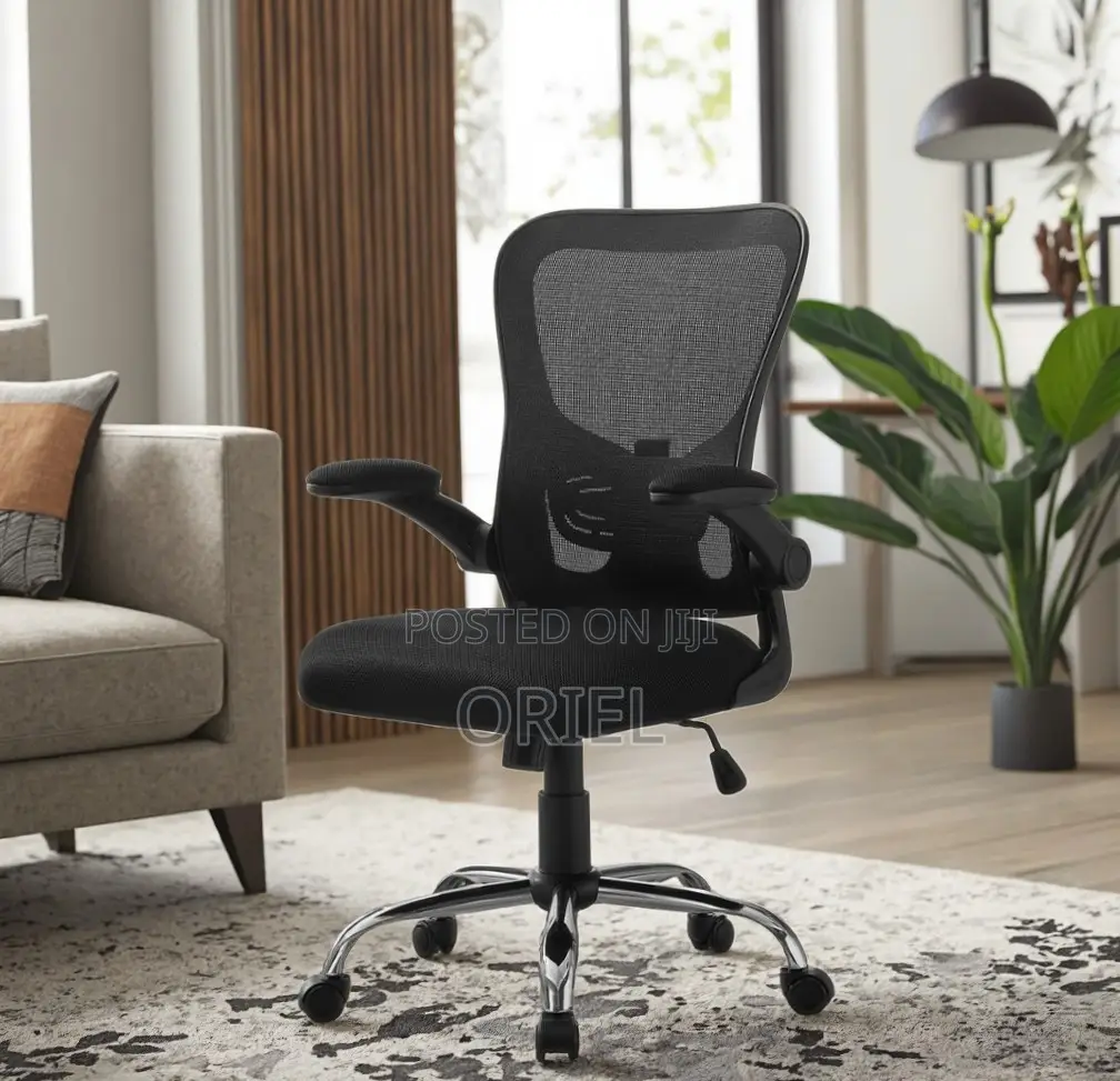Office Chair : Adjustable Lumbar Support Ergonomic Seat